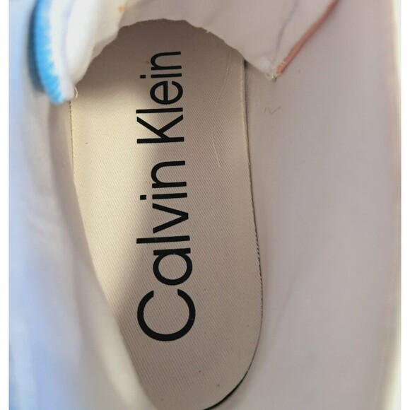CALVIN KLEIN Women's Multi Color Rainbow  GIGI High Top Sneakers 9M - Picture 8 of 10